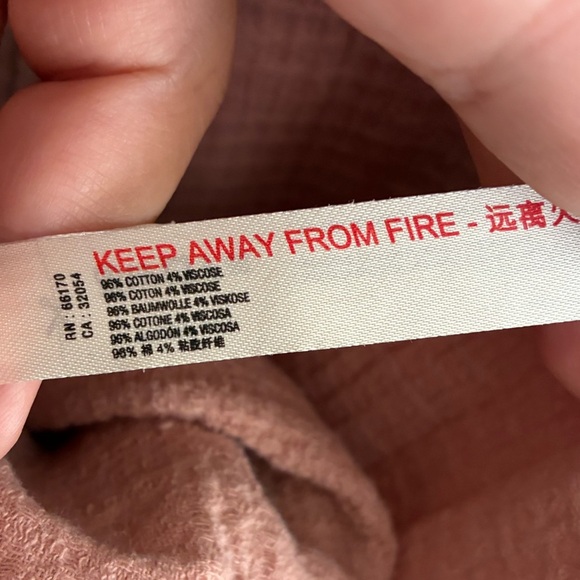 Free People Blush Oversized Cotton Romper XS - Picture 14 of 16